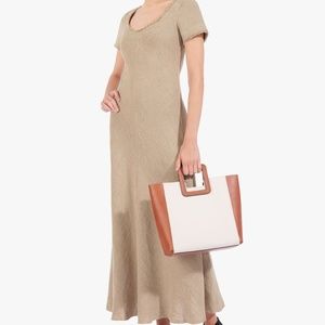 STAUD | TANGO DRESS | NATURAL | US0 | NEW